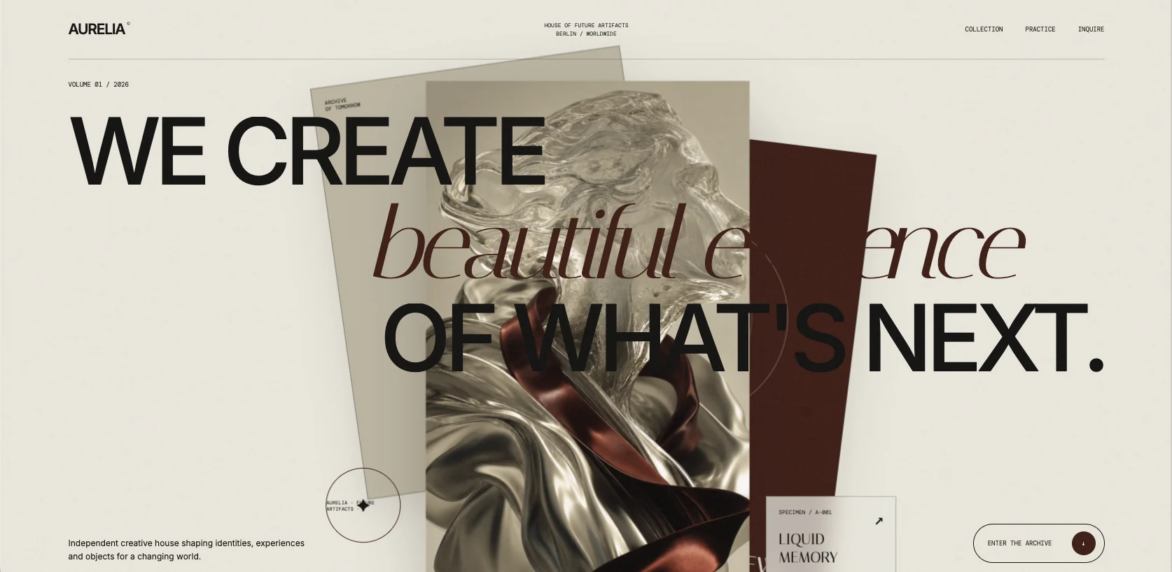 Aurelia – Projekt von Rodriguez Web
