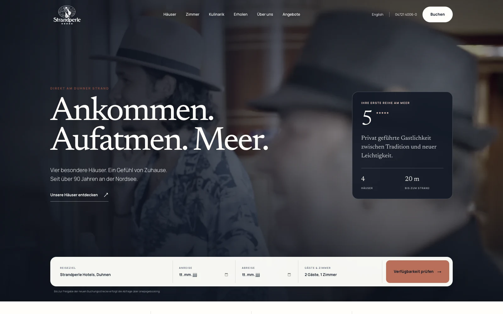 Strandperle Hotels – Projekt von Rodriguez Web