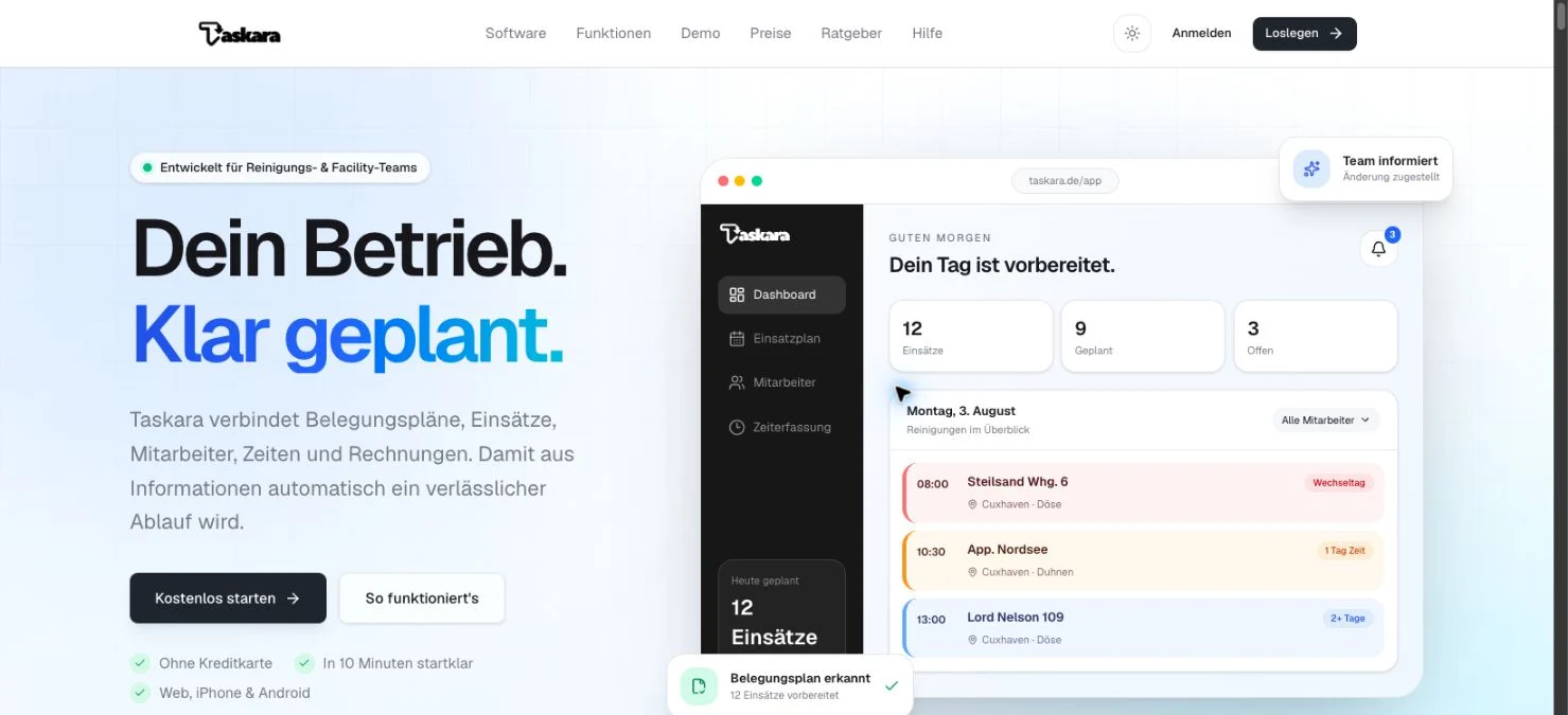 Aktuelle Produktansicht von Taskara